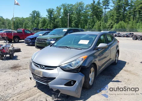 2013 Hyundai Elantra Gls from USA, damaged, VIN 5NPDH4AE7DH308111